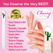 Load image into Gallery viewer, Cactus Desert Crystal Nail File