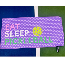 Load image into Gallery viewer, Pickleball Microfiber Athletic Towel