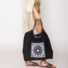 Load image into Gallery viewer, Paisley Rope Strap Shoulder Bag