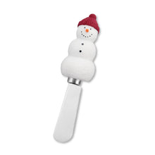 Load image into Gallery viewer, Snowmen Cheese Spreader Set