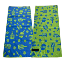 Load image into Gallery viewer, Green Pickleball Microfiber Athletic Towel