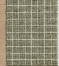 Load image into Gallery viewer, Olive Hand-Loomed Runner Rug