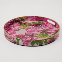 Load image into Gallery viewer, Rose Garden Round Tray