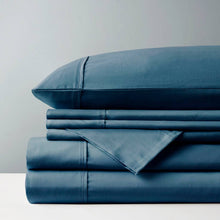 Load image into Gallery viewer, Cotton-Blend Sateen 800 Thread Count 6-Piece Sheet Set, Teal