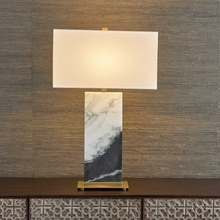 Load image into Gallery viewer, Black & White Panda Marble Lamp