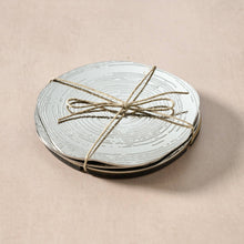 Load image into Gallery viewer, Tree Rings Steel Coasters - S/4