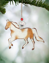 Load image into Gallery viewer, Brindle Horse Ornament