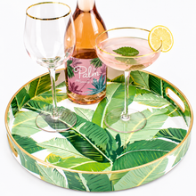 Load image into Gallery viewer, Banana Leaf Round Tray