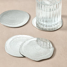Load image into Gallery viewer, Tree Rings Steel Coasters - S/4