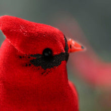 Load image into Gallery viewer, Artificial Red Cardinal w/ Clip