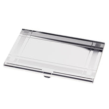 Load image into Gallery viewer, Silver Plated Business Card Case