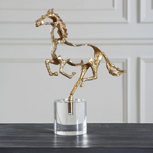Load image into Gallery viewer, Galloping Horse Sculpture