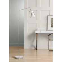 Load image into Gallery viewer, Pixer Brushed Nickel Floor Lamp 57"