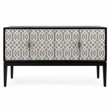 Load image into Gallery viewer, Credenza Inlaid Bone Design