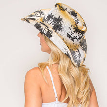 Load image into Gallery viewer, Western Palm Straw Woven Cowboy Hat