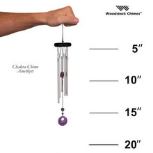 Load image into Gallery viewer, Chakra Wind Chime - Amethyst