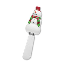 Load image into Gallery viewer, Snowmen Cheese Spreader Set