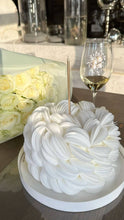 Load image into Gallery viewer, Pearl Bouquet Jeweled Stemmed Wine Glass