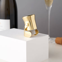 Load image into Gallery viewer, Gold-Plated Heavyweight Champagne Stopper