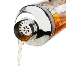 Load image into Gallery viewer, Cut-Crystal Cocktail Shaker with Built-in Strainer