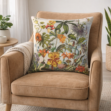 Load image into Gallery viewer, Bold Botanical Print Pillow 26"