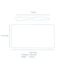 Load image into Gallery viewer, Blue & White Shagreen Cutting Board