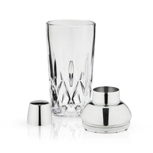 Load image into Gallery viewer, Cut-Crystal Cocktail Shaker with Built-in Strainer