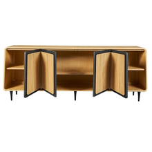 Load image into Gallery viewer, Striation 4 Door Modern Console