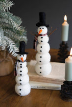 Load image into Gallery viewer, Felt Snowman Set of 2