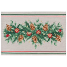 Load image into Gallery viewer, Deck The Halls Christmas Placemat