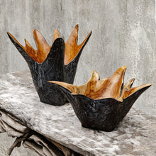 Load image into Gallery viewer, Starpetal Teak Bowl Collection