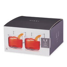 Load image into Gallery viewer, Lead-Free Crystal Negroni Glasses- S/4