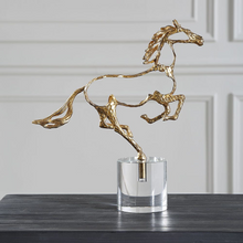 Load image into Gallery viewer, Galloping Horse Sculpture