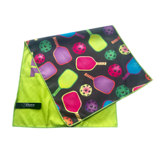Load image into Gallery viewer, Live Love Pickleball Microfiber Athletic Towel