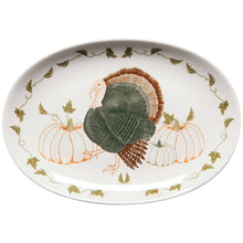 Load image into Gallery viewer, Cornucopia Thanksgiving Serving Platter