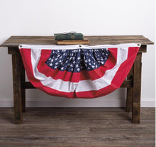 Load image into Gallery viewer, Patriotic Bunting 39” x 19”