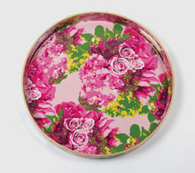 Load image into Gallery viewer, Rose Garden Round Tray