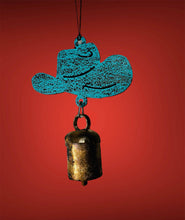 Load image into Gallery viewer, Cowboy Hat Bell Ornament