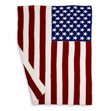 Load image into Gallery viewer, American Flag Soft Throw Blanket