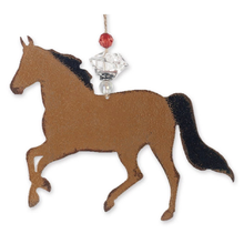 Load image into Gallery viewer, Brown Horse Ornament
