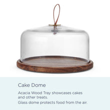 Load image into Gallery viewer, Acacia Wood Cake Dome