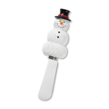 Load image into Gallery viewer, Snowmen Cheese Spreader Set