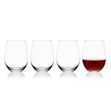 Load image into Gallery viewer, Stemless Wine Glass S/4