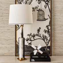 Load image into Gallery viewer, Panda Marble Table Lamp