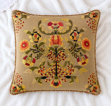 Load image into Gallery viewer, Custom Le Jardin Embroidered Pillow