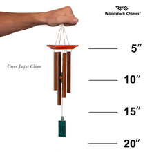 Load image into Gallery viewer, Green Jasper Wind Chime