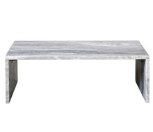 Load image into Gallery viewer, Gray Marble Cocktail Table
