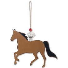 Load image into Gallery viewer, Brown Horse Ornament