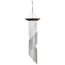 Load image into Gallery viewer, Mystic Spiral Wind Chime - Turquoise
