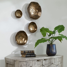 Load image into Gallery viewer, Lucky Coins Metal Wall Decor- S/4